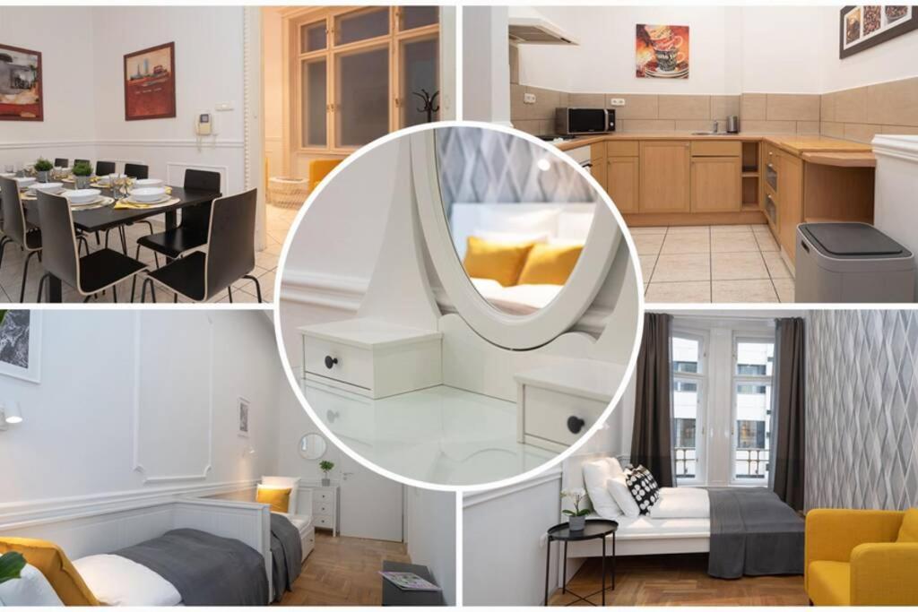 Best Located, 150 M2 5 Bedrooms Apt., Budapest Luaran gambar